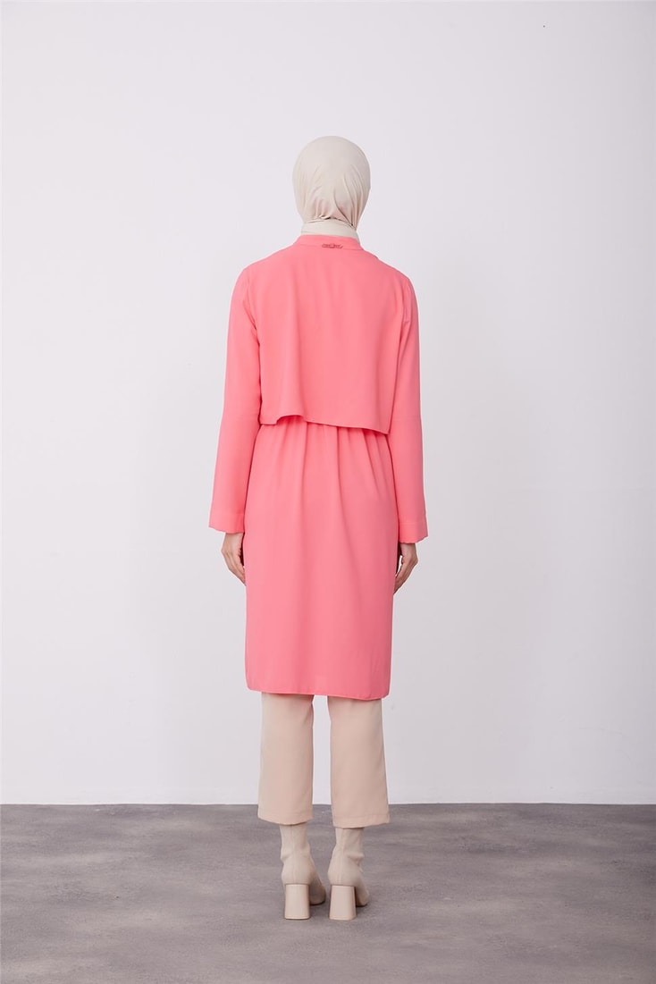 Armine Aller Detailed Tunic 23K4710 Dark Pink