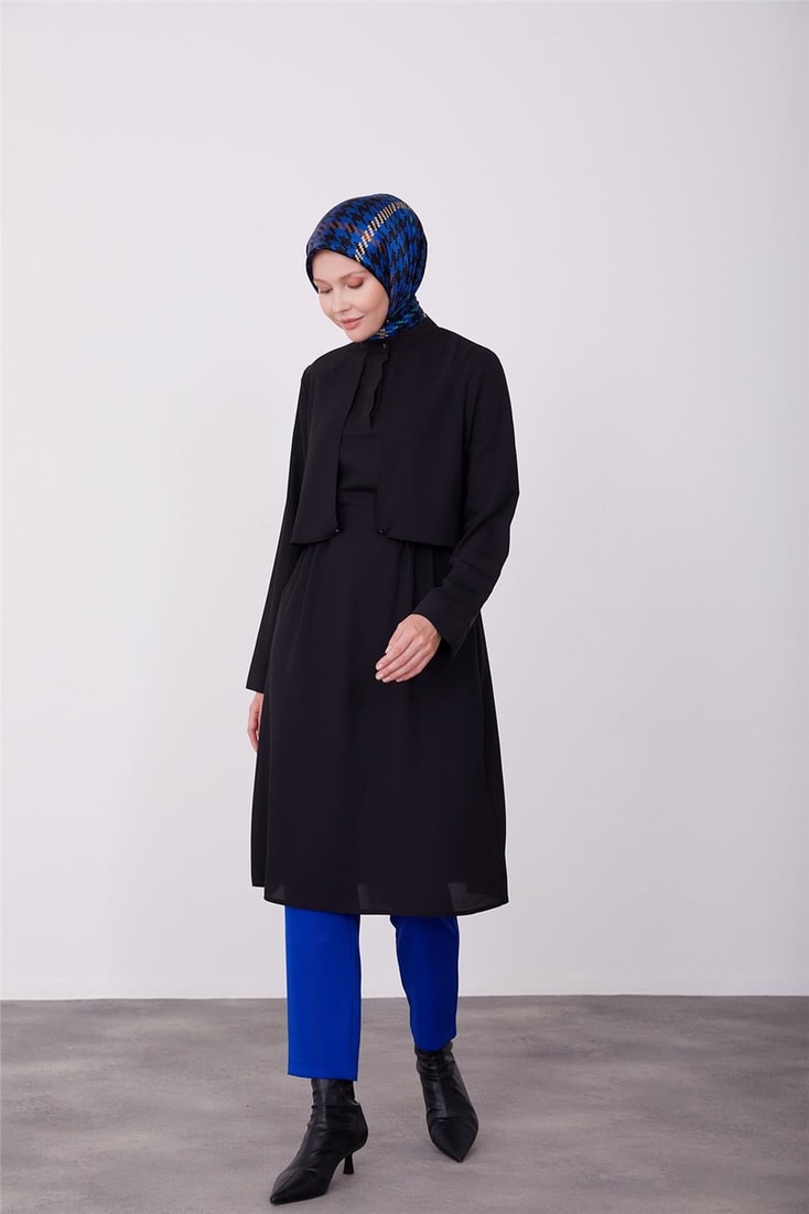 Armine Aller Detailed Tunic 23K4710 Black