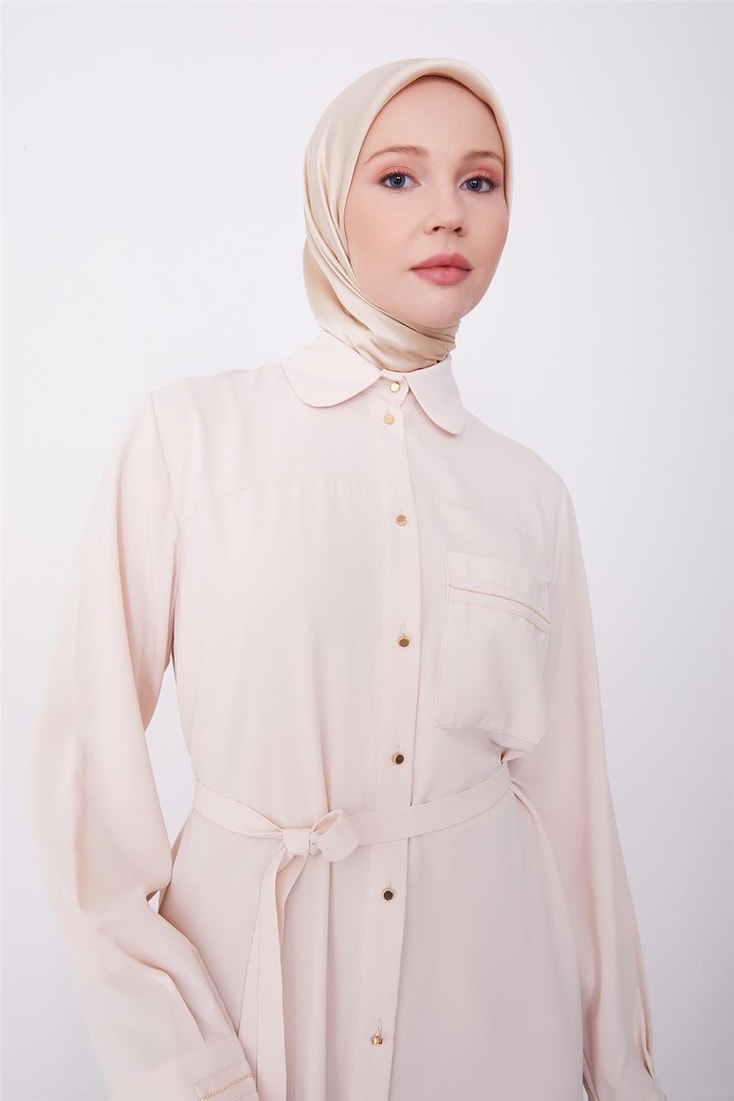 Armine Chain Detail Tunic 23K4713 Vanilla