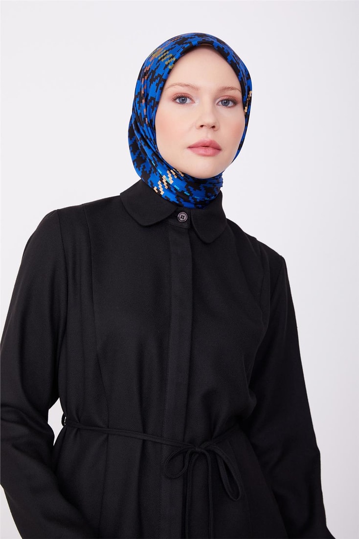 Armine Laced Polyviscon Tunic 23K4732 Black