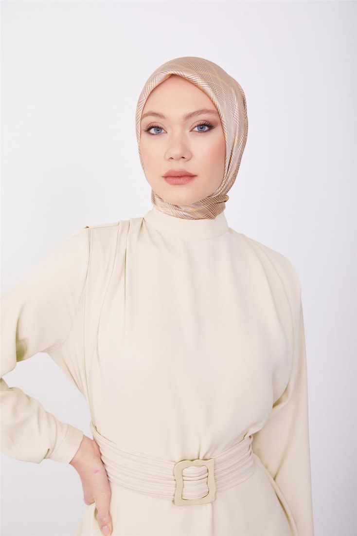 Armine Belt Pleated Trouser Suit 23K6720 Ivory