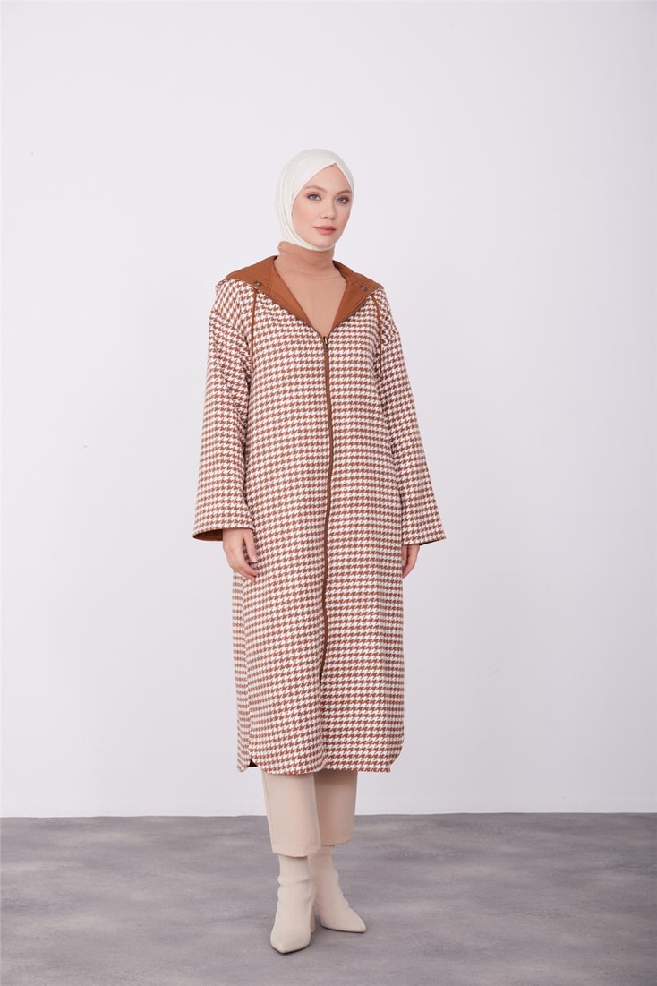 Armine Double-Sided Wearable Coat 23K7809 Camel