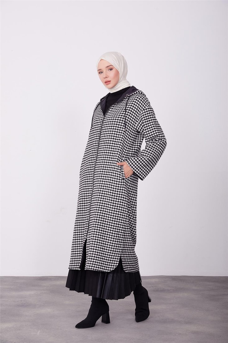 Armine Double-Sided Wearable Coat 23K7809 Black
