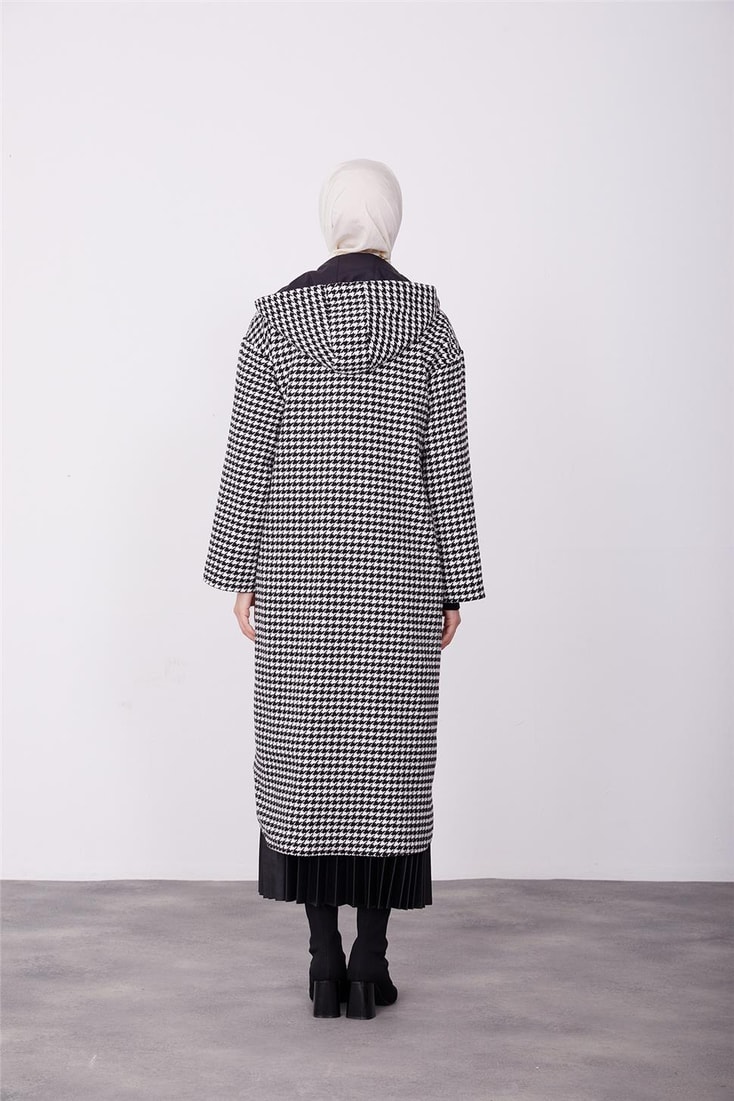 Armine Double-Sided Wearable Coat 23K7809 Black