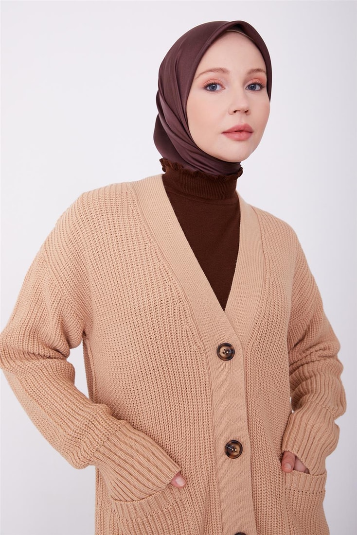 Armine Cardigan 23Kd8315 Camel