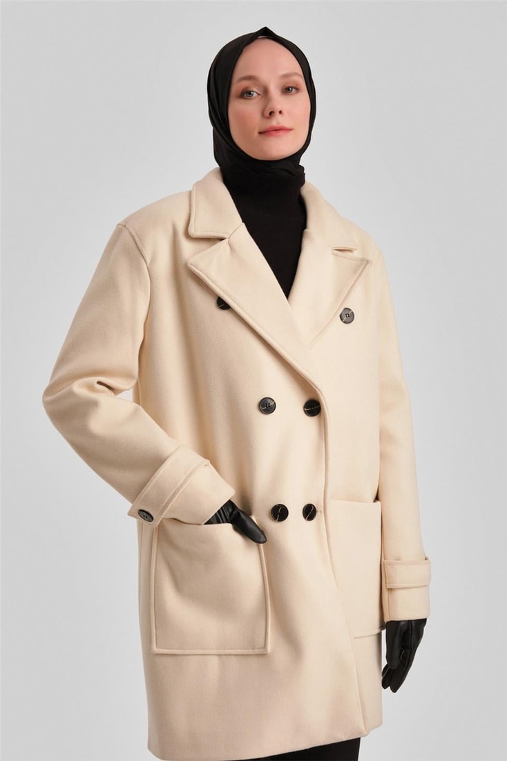 Armine Coat 23Kd8322 Beige