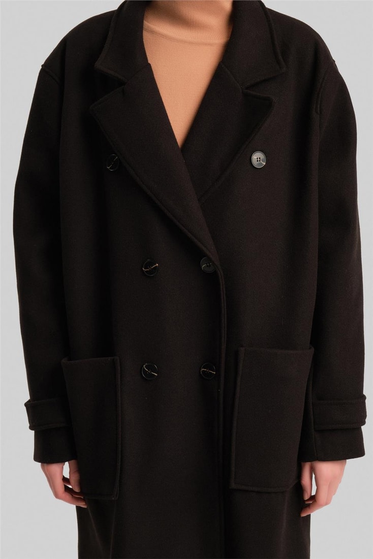 Armine Coat 23Kd8322 Black