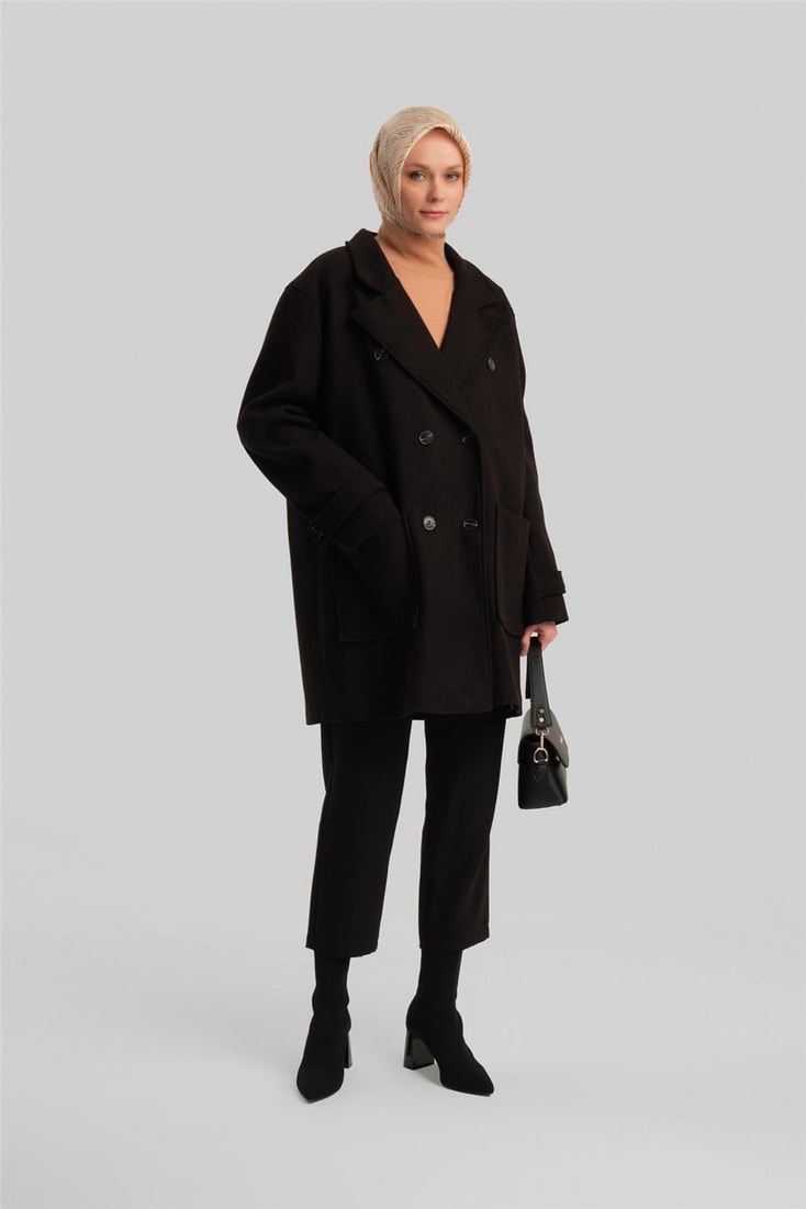 Armine Coat 23Kd8322 Black