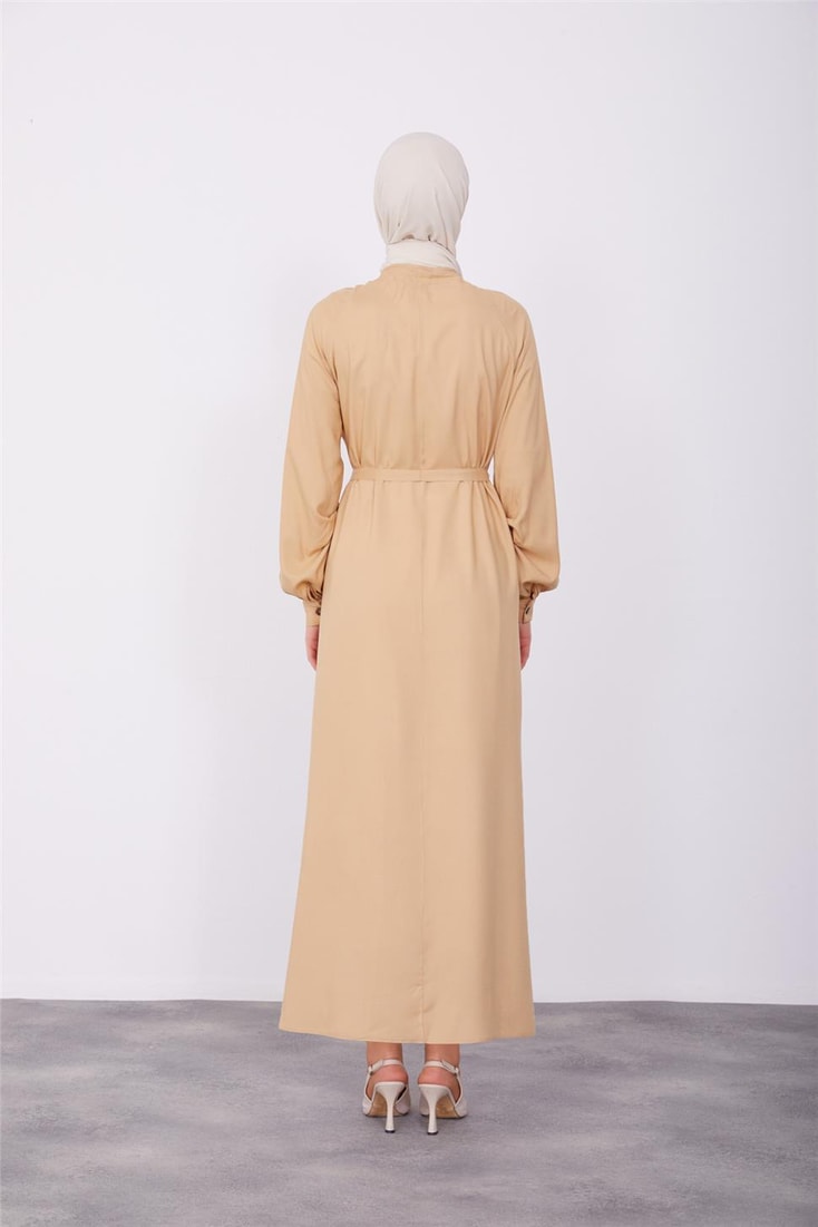 Armine Elbise 23K9655 Bej