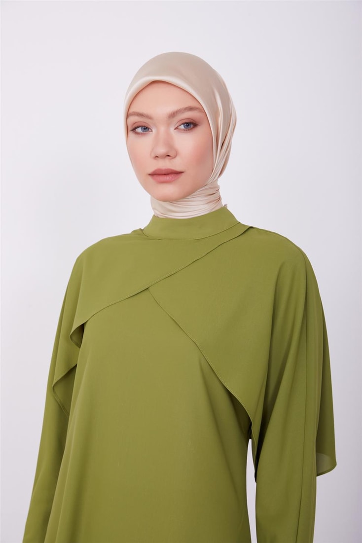 Armine Elbise 23K9671 Haki
