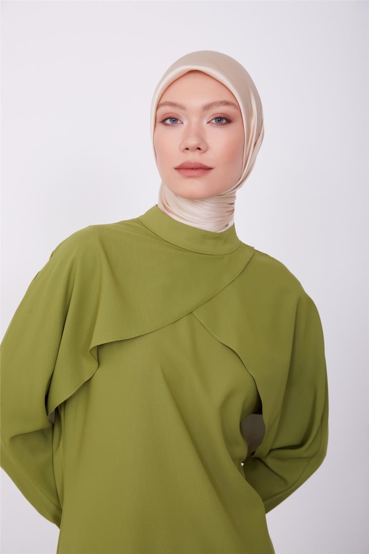 Armine Elbise 23K9671 Haki