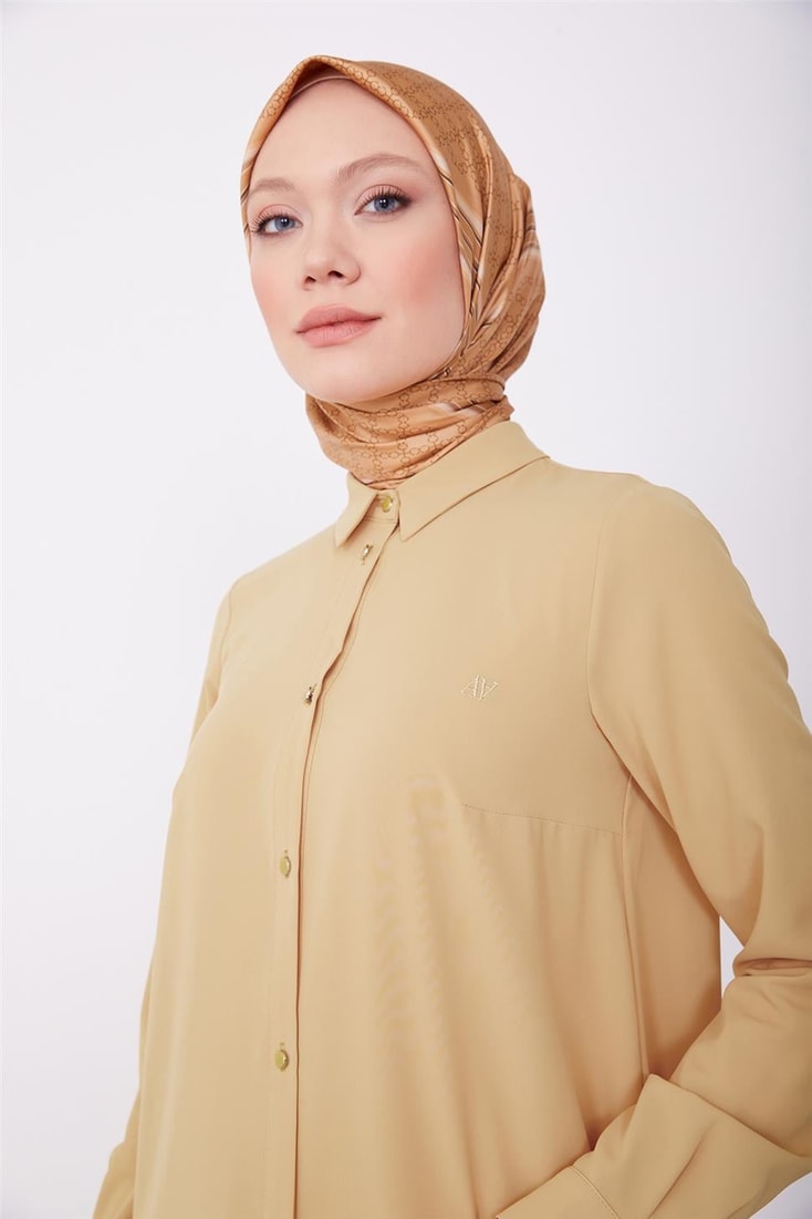 Armine Long Sleeve Armine Logo Tunic 23Kh411 Biscuit