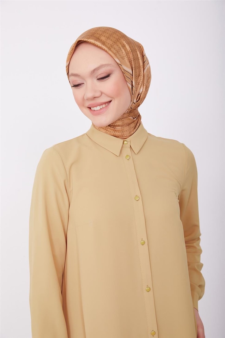 Armine Long Sleeve Armine Logo Tunic 23Kh411 Biscuit