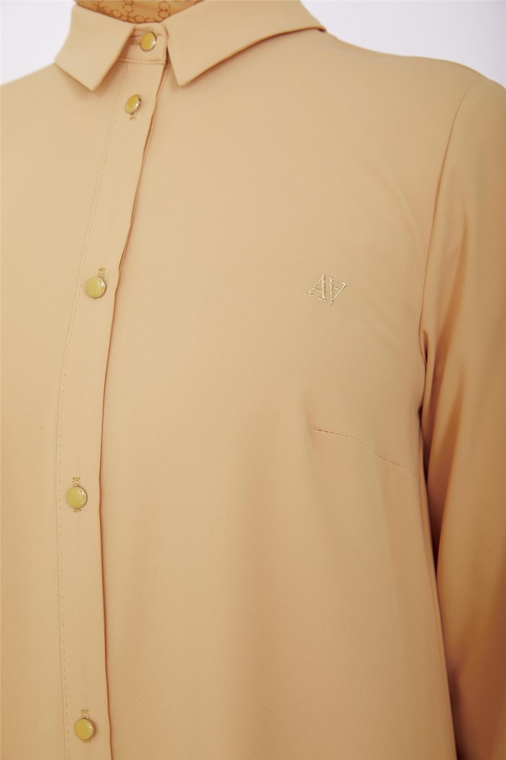 Armine Long Sleeve Armine Logo Tunic 23Kh411 Biscuit