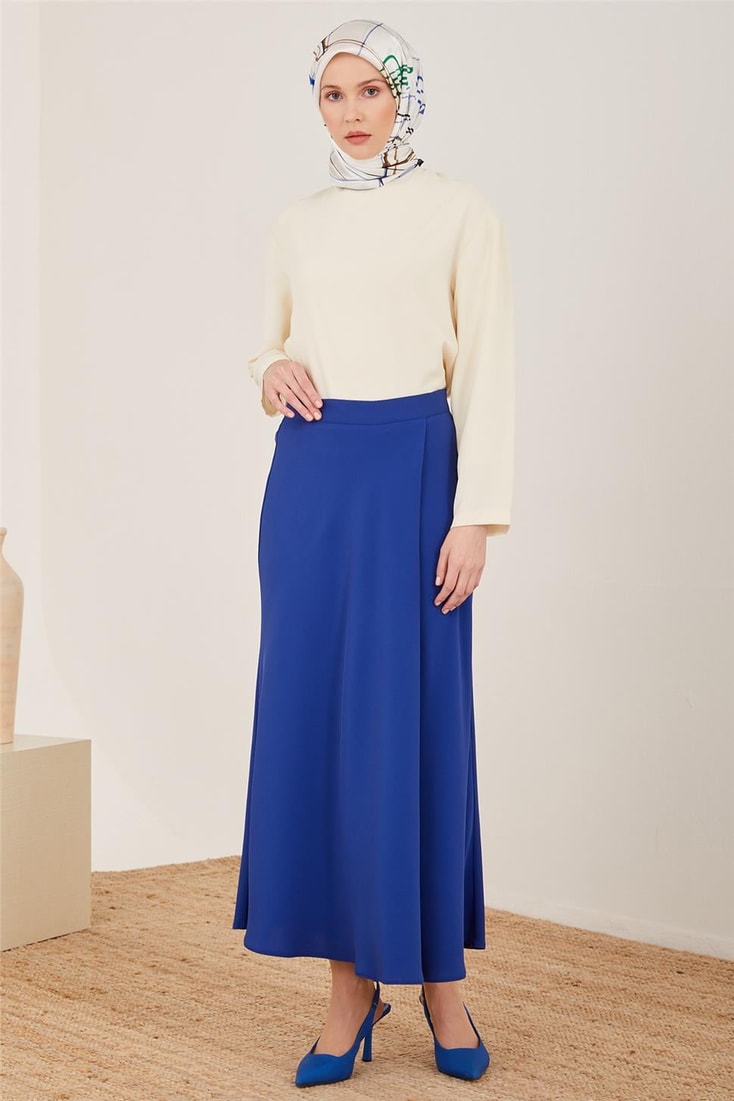 Armine Pleated Pleated Wide Skirt 23Y1418 Purple