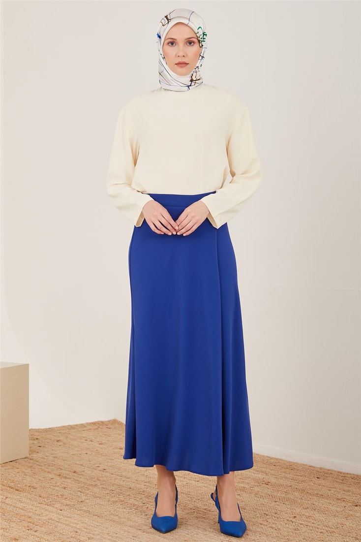 Armine Pleated Pleated Wide Skirt 23Y1418 Purple