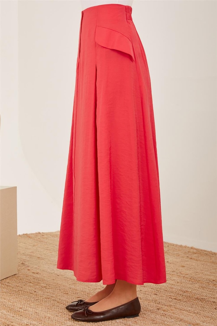 Armine Pocket and Elastic Modal Skirt 23Y1427 Cherry