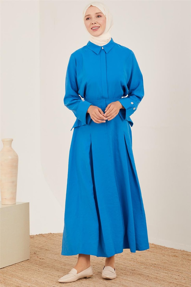 Armine Pocket and Elastic Modal Skirt 23Y1427 Cobalt