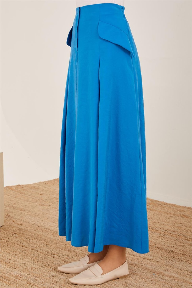 Armine Pocket and Elastic Modal Skirt 23Y1427 Cobalt