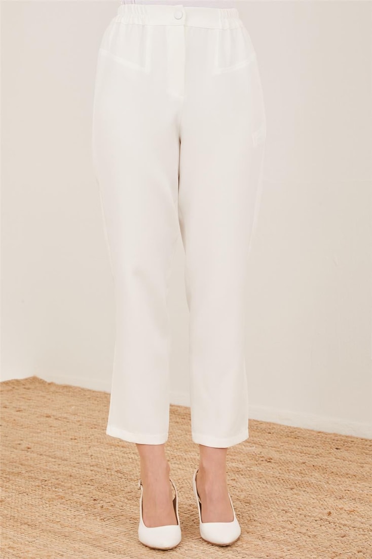 Armine Trousers 23Y2029 Ecru