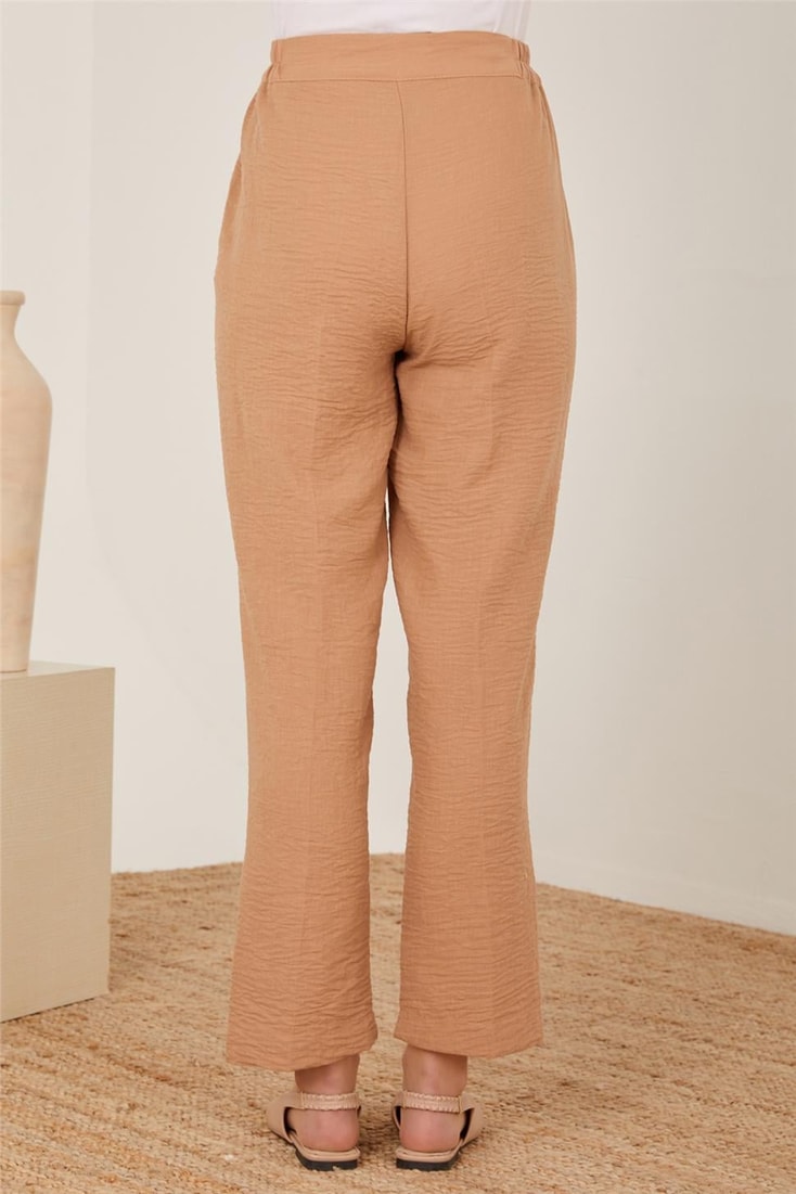 Armine Leg Detailed Trousers 23Y2423 Beige