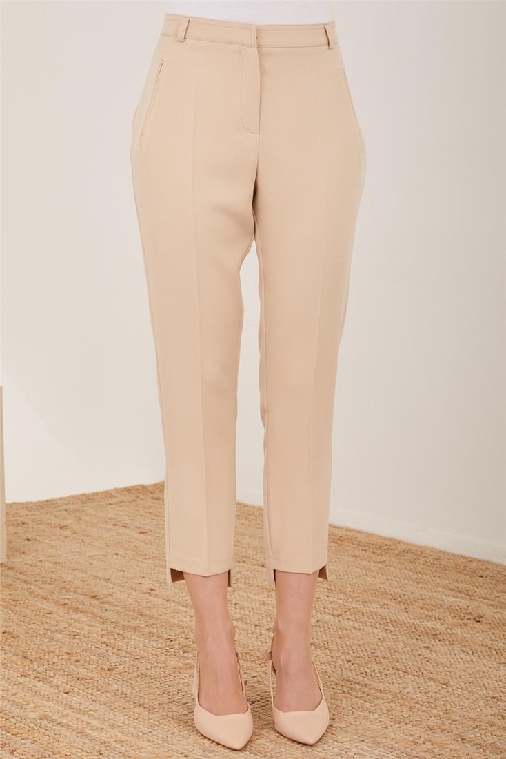 Armine Double Fillet Trousers 23Y2435 Beige
