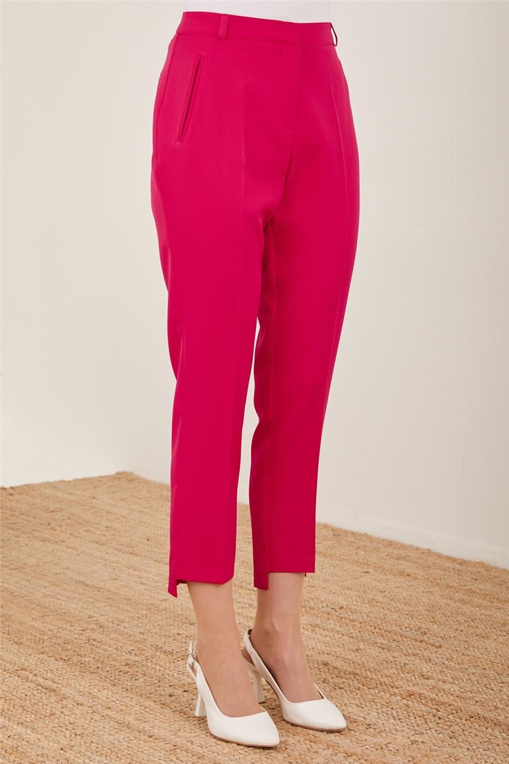 Armine Double Fillet Trousers 23Y2435 Fuchsia