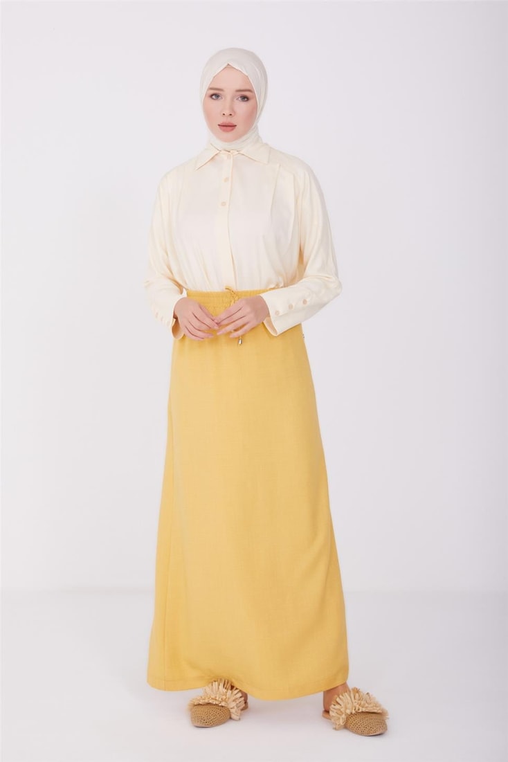 Armine Skirt 23Yd3303 Mustard