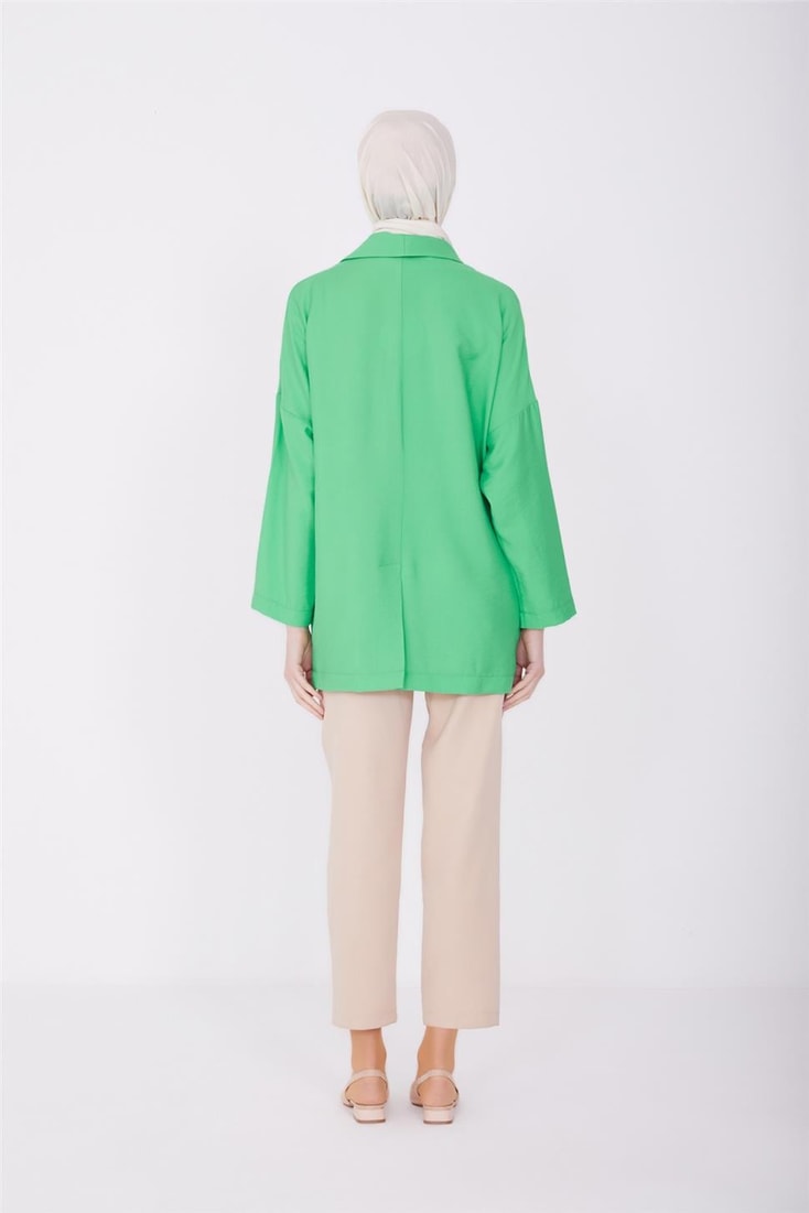 Armine Jacket 23Yd3322 Benetton Green
