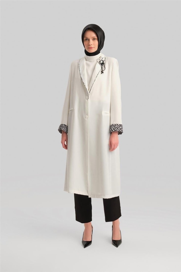 Armine Ceket 23Yd3323 Beyaz