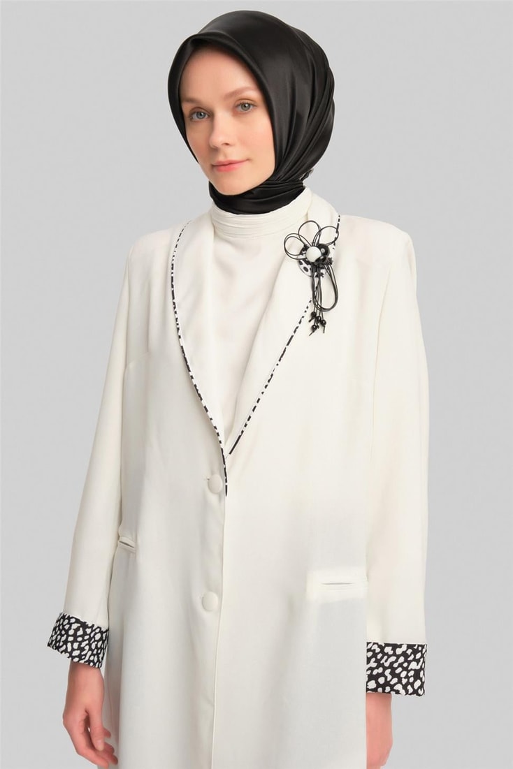 Armine Ceket 23Yd3323 Beyaz