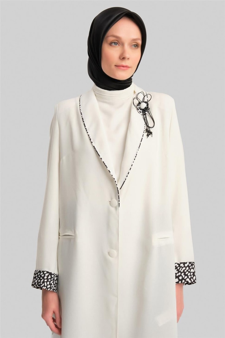 Armine Ceket 23Yd3323 Beyaz