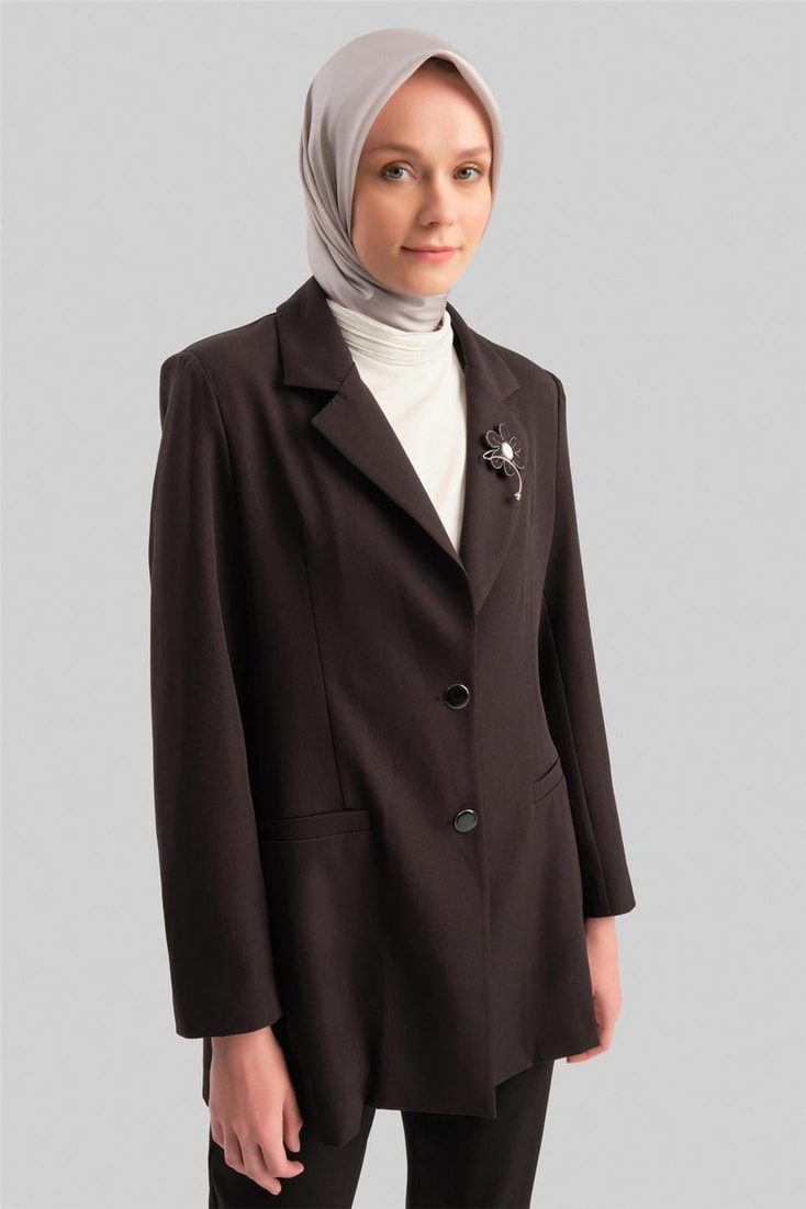 Armine Ceket 23YD3324 Siyah