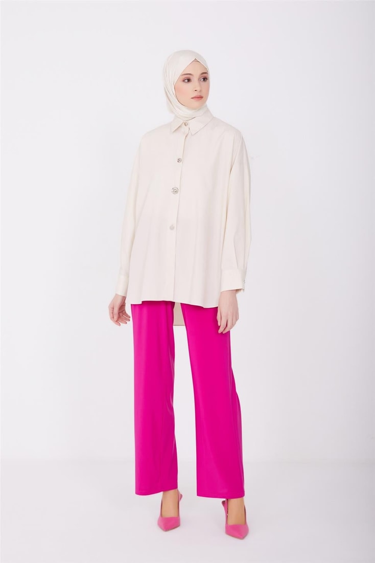 Armine Trousers 23Yd3329 Fuchsia