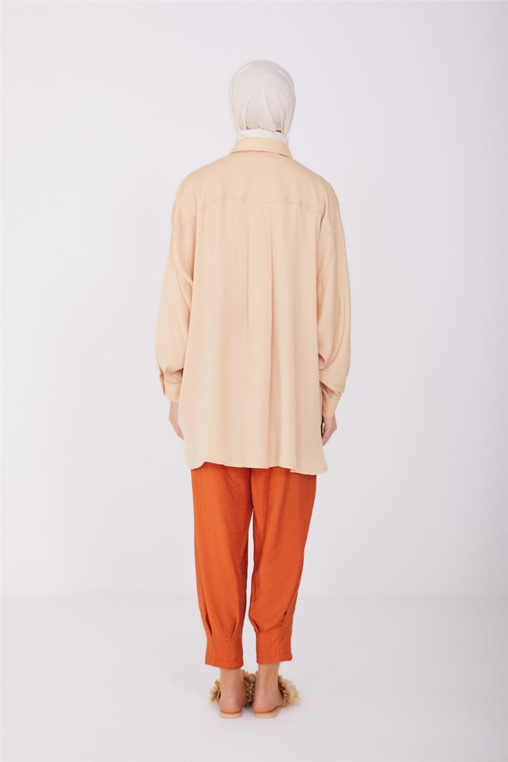 Armine Oversize Basic Shirt 23Y3343 Moonstone