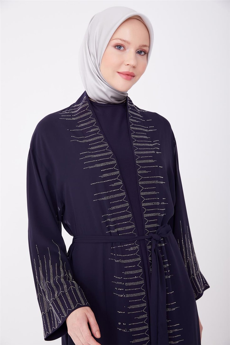 Armine Abiye Elbise 23Yd3348 Lacivert