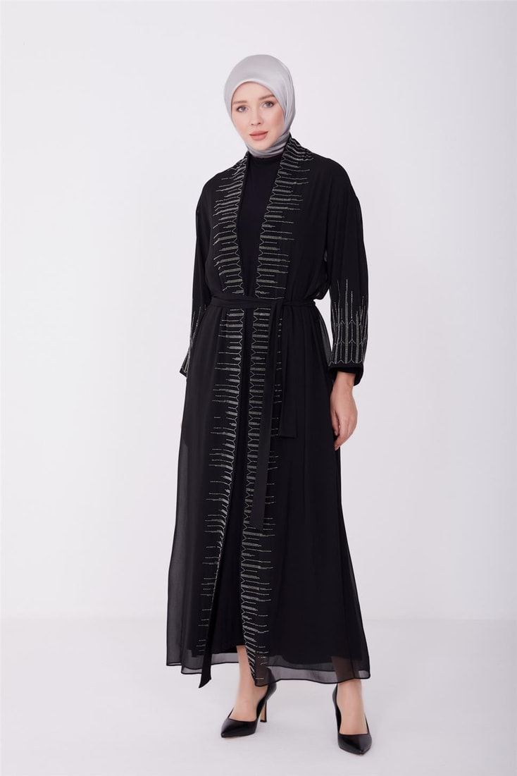 Armine Abiye Elbise 23Yd3348 Siyah