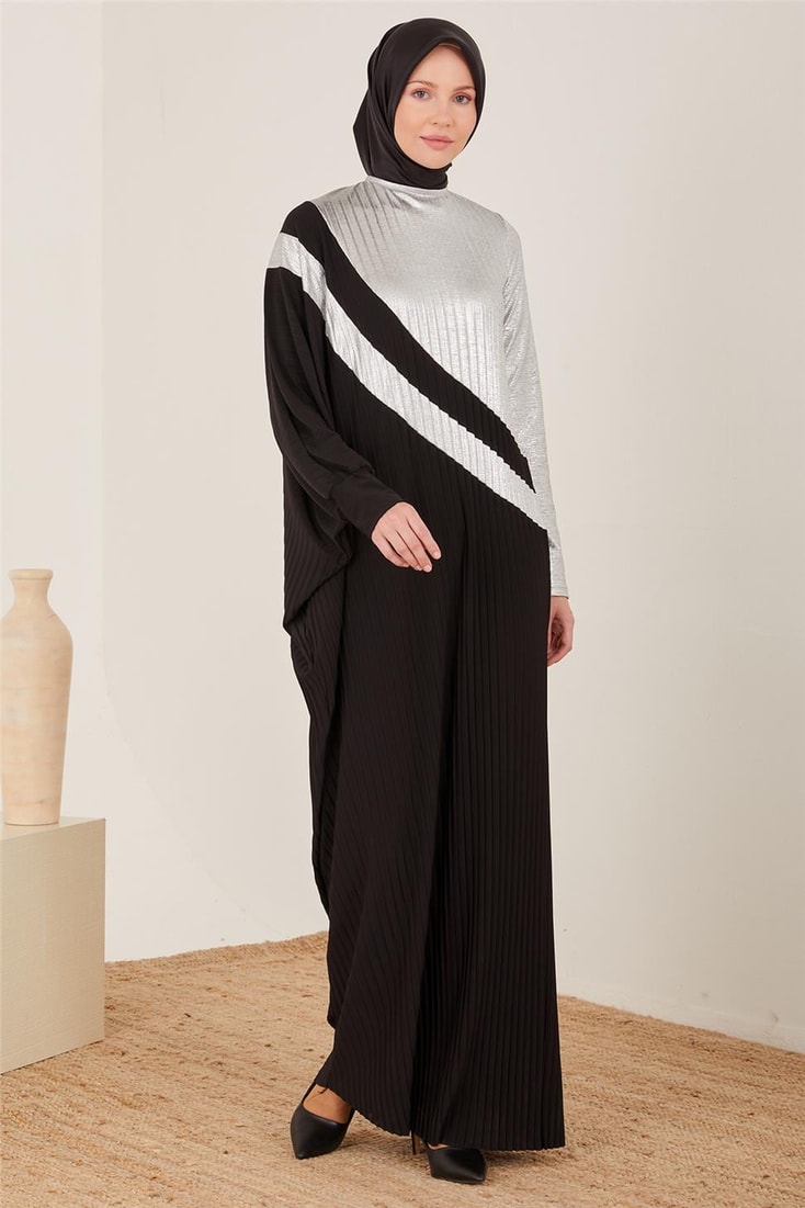 Armine Elbise 22Kd3368 Gümüş