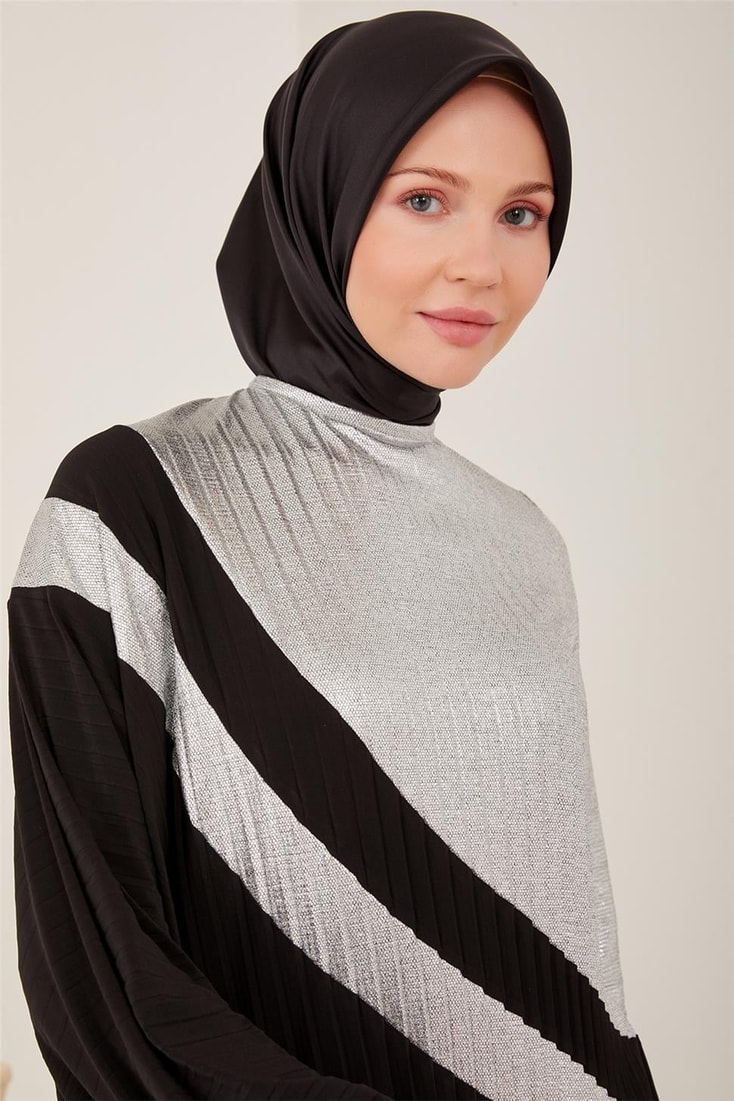Armine Elbise 22Kd3368 Gümüş
