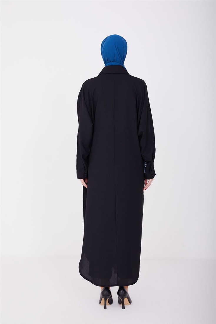 Armine Elbise 23Yd4326 İndigo