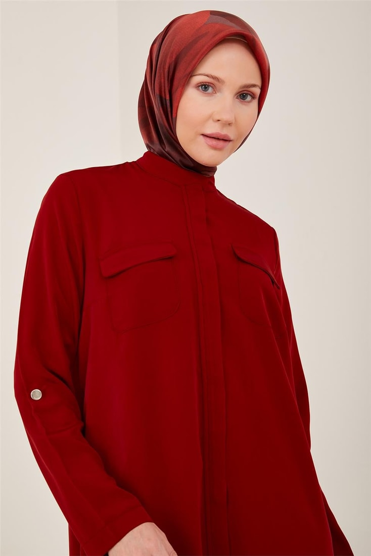 Armine Tunik 23Yd4359 Bordo