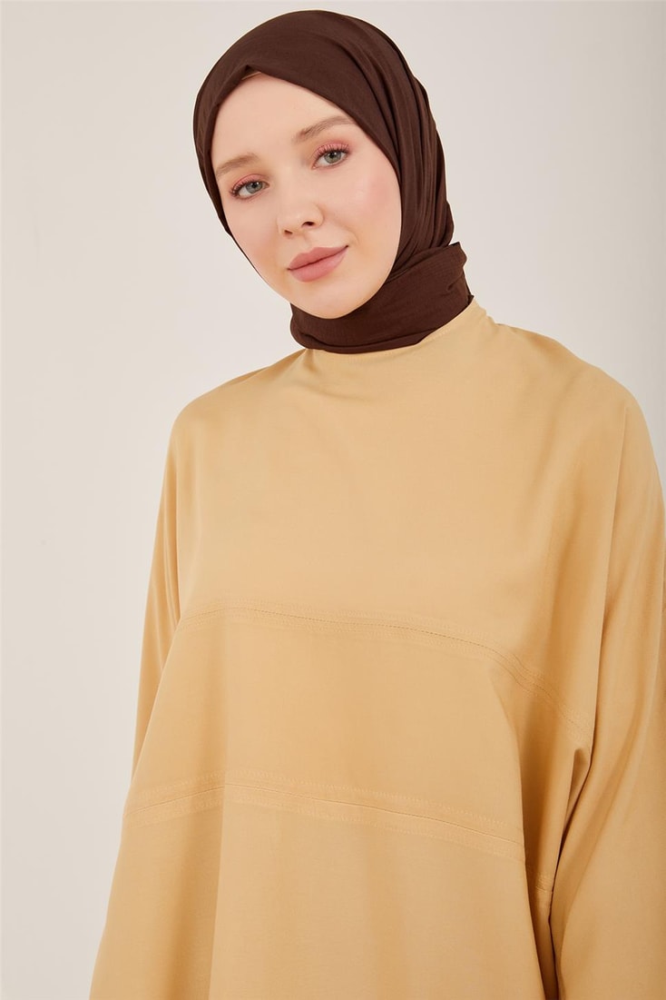 Armine Kimono Sleeve Natural Tunic 23Y4435 Beige
