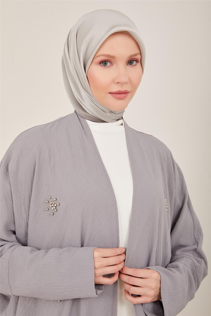 Armine Hırka 23Y5122 Gri Mavi