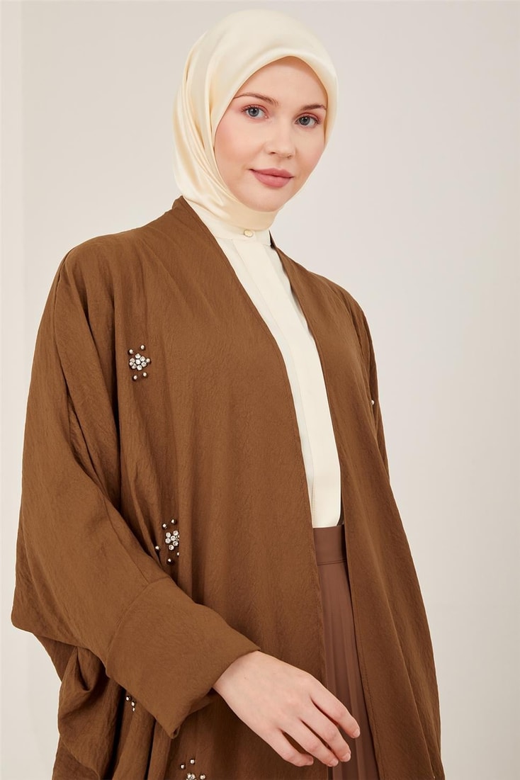Armine Hırka 23Y5122 Toprak