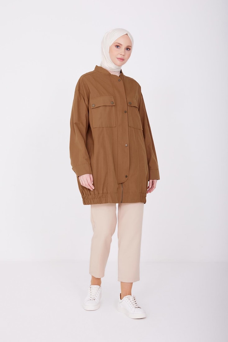 Armine Boomber Jacket 23Y5200 Brown