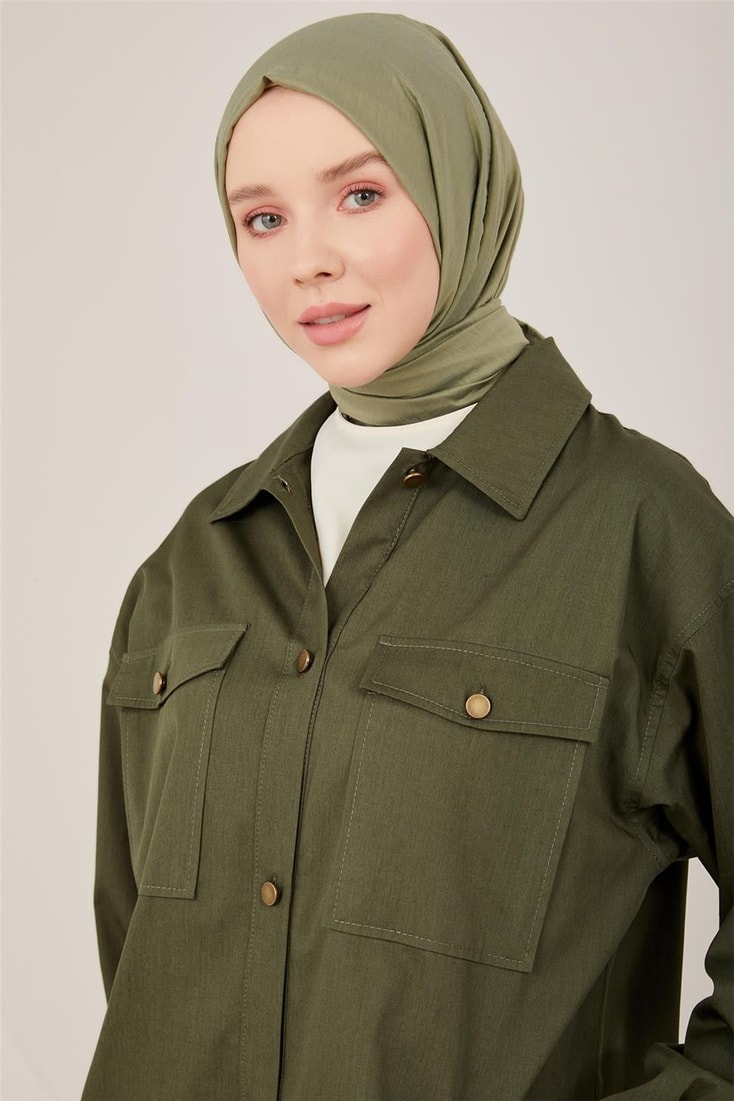 Armine Gabardine Jacket 23Y5803 Khaki