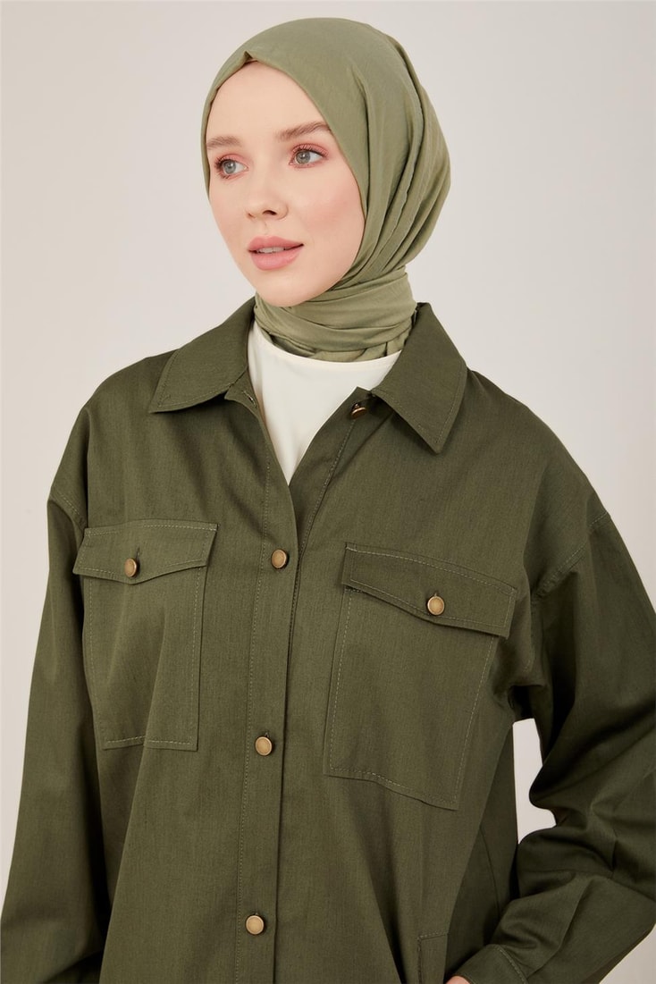 Armine Gabardine Jacket 23Y5803 Khaki