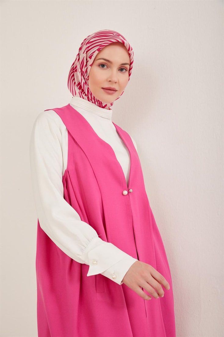 Armine Pleated Detailed Trouser Vest Suit 23Y6630 Orchid