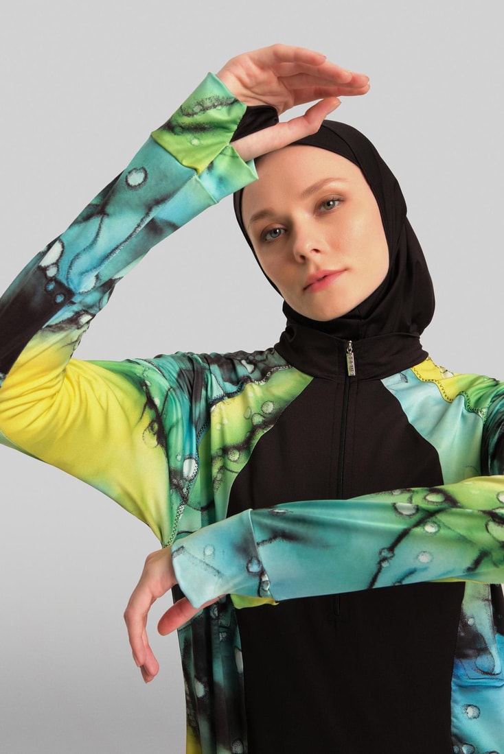 Armine Hijab Swimsuit 23YD8719 Black