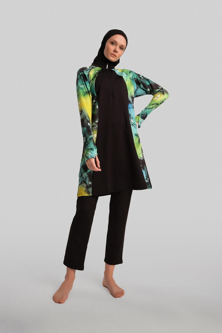 Armine Hijab Swimsuit 23YD8719 Black